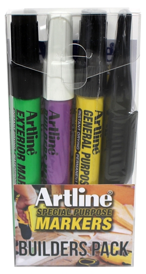 Artline Byggesett 4-pakke